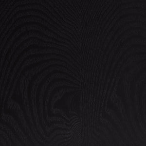 Baxton Studio Baxton Studio Shirin Mid-Century Nightstand: Beige Fabric & Black Wood Design for Small Spaces MG9013-Sand Stone-FG2203-2/Black-1DW-NS