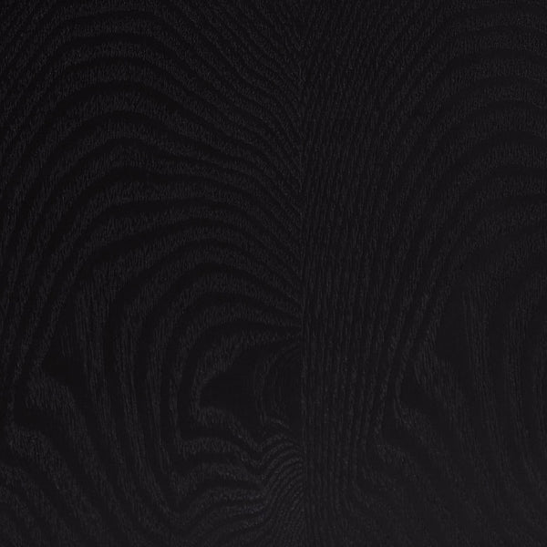 Baxton Studio Baxton Studio Shirin Mid-Century Nightstand: Beige Fabric & Black Wood Design for Small Spaces MG9013-Sand Stone-FG2203-2/Black-1DW-NS