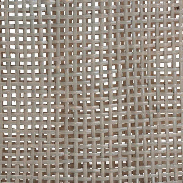 Baxton Studio bali Bella Swivel Rattan Counter Stool – Handwoven Kitchen Island Seating with Cushion & Footrests Bella-French Grey/Rattan-CS