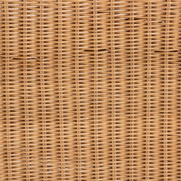 Baxton Studio bali Nevada Bohemian Rattan Accent Bench - Light Honey, Handcrafted, Stylish Entryway & Living Room Piece Nevada-Light Honey Rattan-Bench