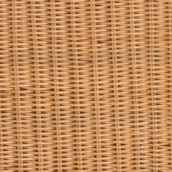 Baxton Studio bali Nevada Bohemian Rattan Console Table – Handcrafted Entryway Accent with Natural Texture & Style Nevada-Light Honey Rattan-Console Table