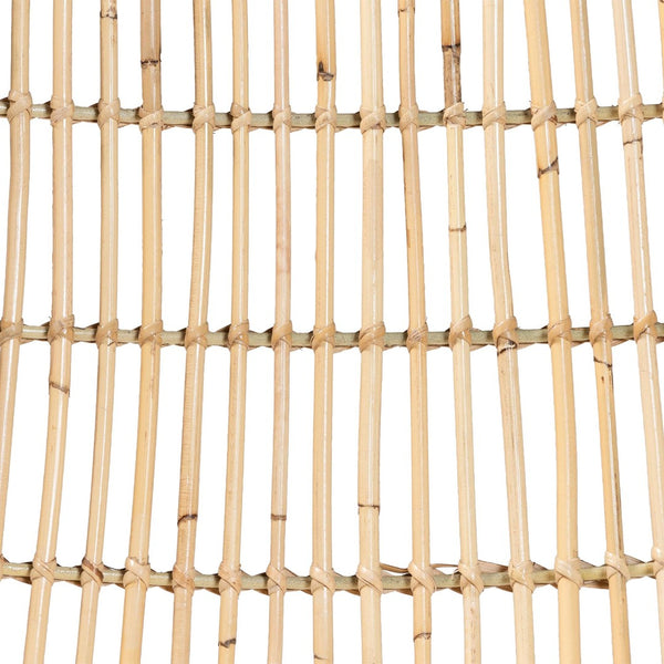 Baxton Studio bali Rosalba Bohemian Rattan Dining Chair Set - 2-Piece S-Curve Design for Indoor & Outdoor Use S-Curve Decor-Light Honey Rattan-DC