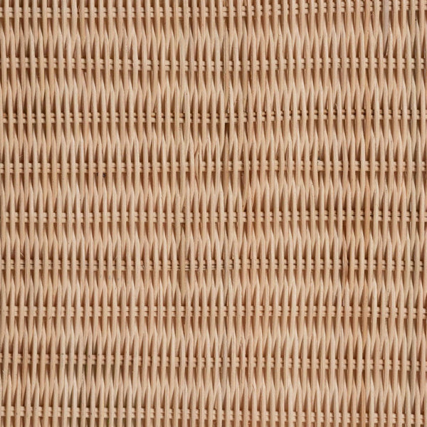 Baxton Studio bali Oxford Braided Natural Rattan Console Table – Chic Coastal Boho Entryway Accent with Open Shelf WS120-Natural-Rattan-Console Table