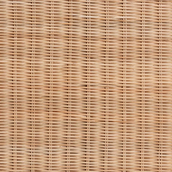 Baxton Studio bali Oxford Braided Rattan End Table – Handcrafted Coastal Accent Table with Open Shelf & Unique Design WS119-Natural-Rattan-ET