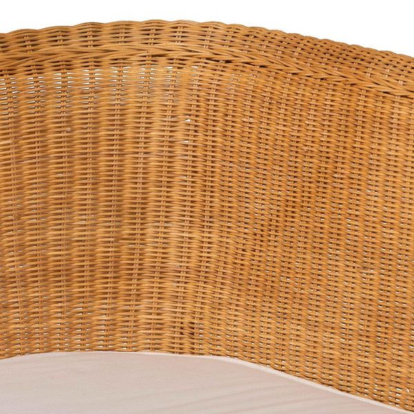 Baxton Studio bali Bali Keitha Bohemian Rattan 3-Piece Dining Nook Set - Handcrafted Comfort for Cozy Spaces Tamara/Palm Short-3PC Dining Set