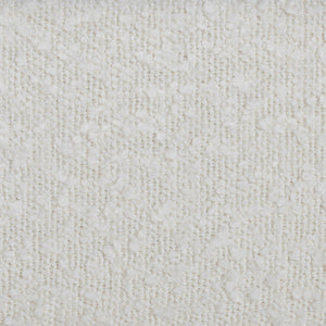 Baxton Studio Baxton Studio Albion Boucle Platform Bed - Elegant Queen Frame with Scalloped Headboard & Soft Fabric BBT61320-Cream Boucle-Queen