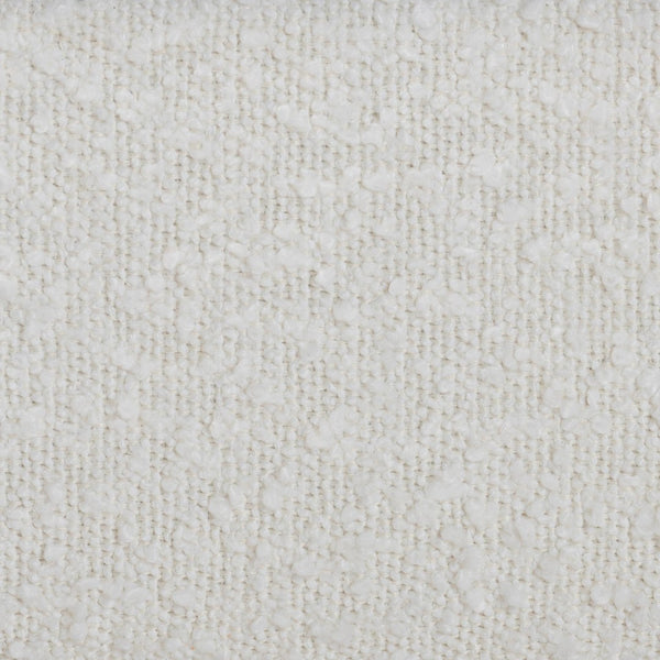 Baxton Studio Baxton Studio Albion Boucle Platform Bed - Elegant Queen Frame with Scalloped Headboard & Soft Fabric BBT61320-Cream Boucle-Queen