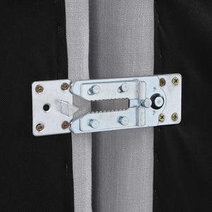 Indulge Grey Linen Textured Fabric Modular Sectional 141Grey-Sec4C Meridian Furniture