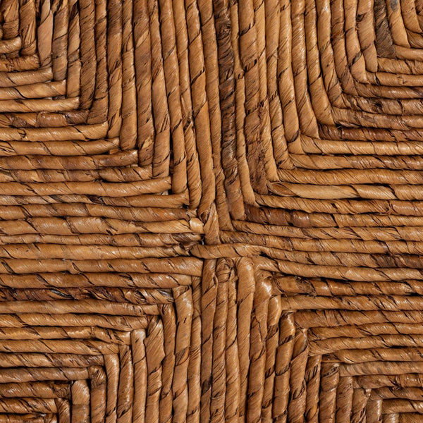 Baxton Studio bali Adisa Natural Rattan Bench - Handcrafted Coastal Boho Accent with Woven Seagrass Seating, 55.5" W Adisa-Light Honey Rattan-Bench