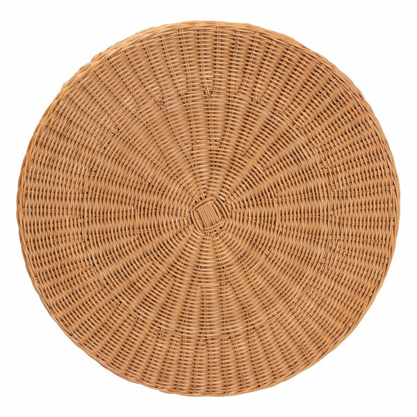 Baxton Studio bali & pari Handwoven Rattan Console Table with Drawer - Coastal Boho Accent Table for Home Decor Dayo-Light Honey Wicker-End Table