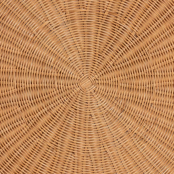 Baxton Studio bali Bali Natural Rattan Coffee Table - Handcrafted Boho Accent with Splayed Legs, Sustainable Charm Abel-Light Honey Rattan Coffee Table