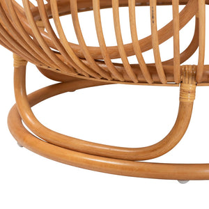 Baxton Studio bali Adeola Handcrafted Rattan Coffee Table - Coastal Boho Lantern Design for Living Room Charm Adeola-Light Honey Rattan Coffee Table