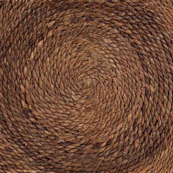 Baxton Studio bali Verino Handwoven Seagrass Storage Bench - Rustic Wicker Trunk for Entryway & Living Room Use Verino-Natural Seagrass Bench