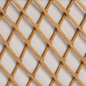 Baxton Studio bali Akemi Handwoven Natural Rattan Daybed with Plush Cushion - Boho Coastal Lounge for Any Space Akemi-Natural Rattan-Cushioned-Daybed