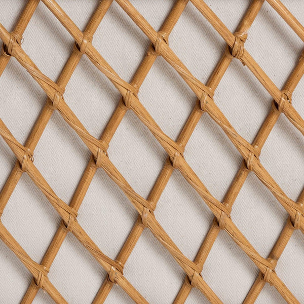 Baxton Studio bali Akemi Handwoven Natural Rattan Daybed with Plush Cushion - Boho Coastal Lounge for Any Space Akemi-Natural Rattan-Cushioned-Daybed