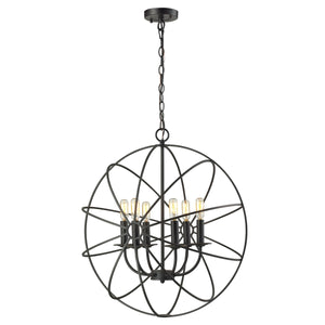 Yardley 23'' Wide 6-Light Chandelier - Oil Rubbed Bronze 14244/6 Elk Lighting