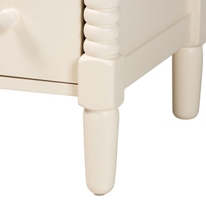 Baxton Studio Baxton Studio Braith Farmhouse 7-Drawer Dresser for Timeless Storage and Elegant Bedroom Style Ivory SW8000-88D7D-Ivory-Dresser