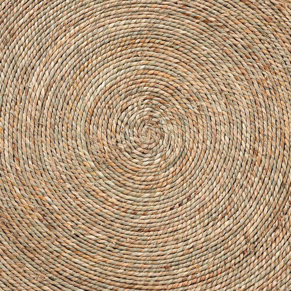 Baxton Studio bali Fumito Handwoven Seagrass End Table - Stylish Round Boho Accent for Living Room & Sunroom Decor F248-FT1-Seagrass-ET