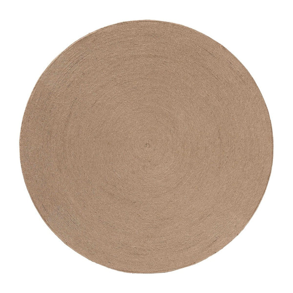 Baxton Studio bali Handwoven Jute Coffee Table - Coastal Boho Round Centerpiece for Living Room & Lounge Spaces F248-FT9-Seagrass-Round-Coffee Table