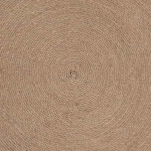 Baxton Studio bali Handwoven Jute Coffee Table - Coastal Boho Round Centerpiece for Living Room & Lounge Spaces F248-FT9-Seagrass-Round-Coffee Table