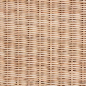 Baxton Studio bali Damita Scallop Rattan Lift-Top Storage Bench – Boho Chic Organizer for Bedroom & Entryway Decor WS127-Natural Rattan-Storage Bench