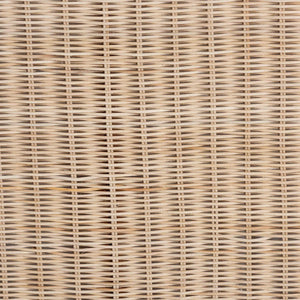 Baxton Studio bali Barid Braided Rattan Storage Bench with Lift-Top Cushion - Coastal Boho Charm for Home Decor WS134-Natural Rattan-Cushioned Storage Bench