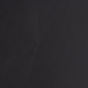 Baxton Studio bali Nomiki Solid Suar Wood Side Table - Hand-Carved Hourglass Accent for Modern Boho Interiors Suar S/T 003-Black-Side Table