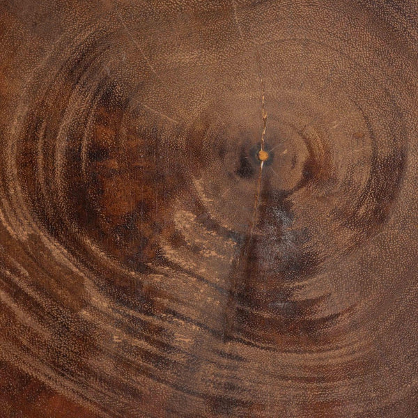 Baxton Studio bali Abrina Solid Suar Wood Side Table - Hand-Carved Modern Boho Accent with Unique Arched Base Suar S/T 004-Natural-Side Table