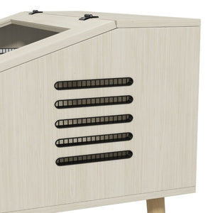 English Elm Pawhut 29 Gallon Reptile Terrarium With Top Access, Glass Windows & Optimal Ventilation For Pets W2225P200723-GIGA