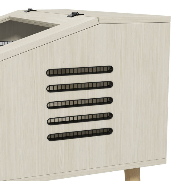 English Elm Pawhut 29 Gallon Reptile Terrarium With Top Access, Glass Windows & Optimal Ventilation For Pets W2225P200723-GIGA