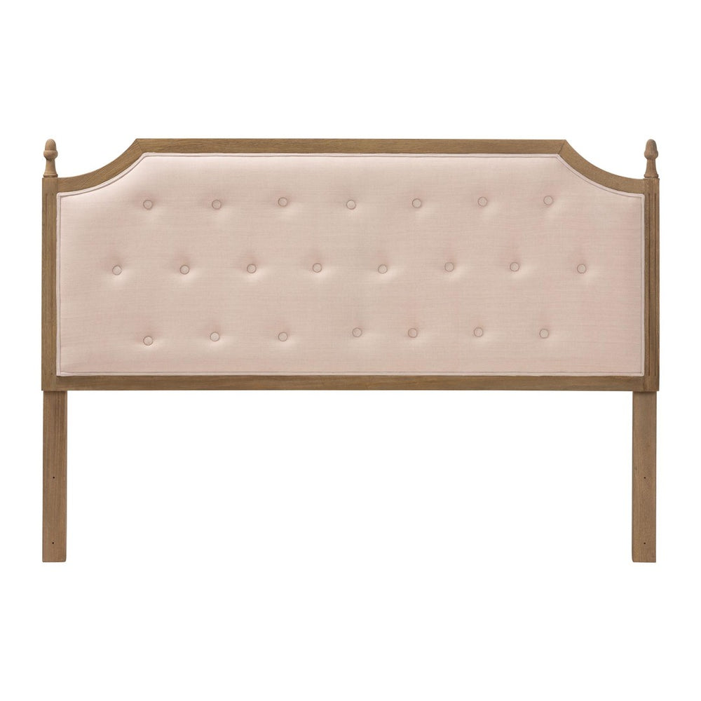 Baxton Studio Baxton Studio Lourdes Headboard - Elegant Upholstered Design with Solid Wood Frame for Stylish Bedrooms Louvre-Light Beige-Headboard Queen