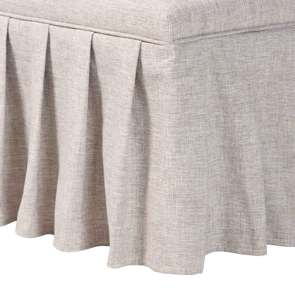 Baxton Studio Bryna Modern Dining Nook Set With Elegant Upholstered Benches And Plush Foam Comfort For Meals Beige,Dark Brown Mdf+Plywood+Lvl(Internal Frame),Solid Rubberwood(Legs),Fabric "100% Polyester",Foam Bbt8085-beige-h1217-3-2pc Sf Bench