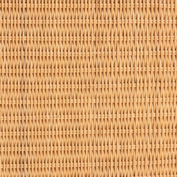 Baxton Studio bali Palm Waterfall Coffee Table - Handwoven Rattan Centerpiece for Bohemian, Coastal & Tropical Décor Palm Waterfall-Light Honey/Rattan-Coffee Table