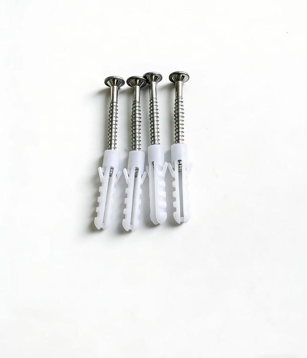 English Elm Bathroom Mirror Cabinet Screw Anchor Set Galvanized Steel Rust Proof Wall Mount Kit W3083P465629