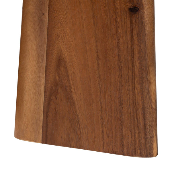 Baxton Studio bali Caruso Suar Wood Console Table - Live Edge Rustic-Modern Entryway or Living Room Accent Piece Chen-Natural/Wooden-Console Table-KD-Box