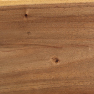 Baxton Studio bali Luli Suar Wood Bar Stool - Handcrafted Rustic Modern Seating, Unique Design for Kitchen or Bar Luli-Natural/Wooden-BS