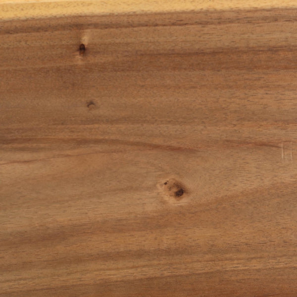 Baxton Studio bali Luli Suar Wood Bar Stool - Handcrafted Rustic Modern Seating, Unique Design for Kitchen or Bar Luli-Natural/Wooden-BS