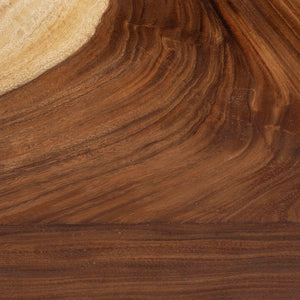 Baxton Studio bali & pari Bai Solid Suar Wood Accent Bench - Handcrafted Modern Rustic Seating for Any Space Bai-Natural/Wooden-Bench