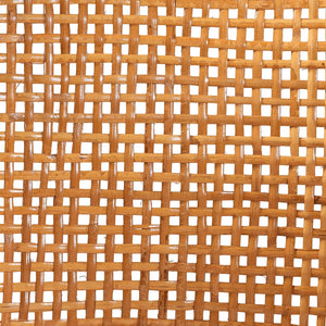 Baxton Studio bali Aria Natural Rattan Counter Stool with Backrest & Cushion - Boho-Chic Seating for Your Home Ania-Light Honey/Rattan-CS