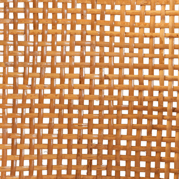 Baxton Studio bali Aria Natural Rattan Counter Stool with Backrest & Cushion - Boho-Chic Seating for Your Home Ania-Light Honey/Rattan-CS