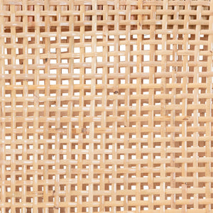 Baxton Studio bali Beata Natural Rattan Counter Stool - Handcrafted Wingback Chair with Cushion for Coastal Elegance Beata-Light Honey/Wooden-Cushioned-CS