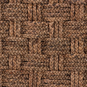 Baxton Studio bali Rhinos Handwoven Seagrass Daybed - Twin Coastal Boho Bed with Stylish Basketweave Design Rhinos-Bleached Lt Brwn No Mattress-Daybed