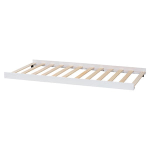 Baxton Studio Baxton Studio Lucera Trundle - Stylish Low-Profile Rolling Base for Daybeds and Guest Rooms, Twin Size White MG24-White-Trundle