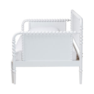 Baxton Studio Baxton Studio Lucera Expandable Daybed - Versatile Twin-to-King Wood Bed Frame with Vintage Charm MG0110-5-White-Twin to King-Daybed