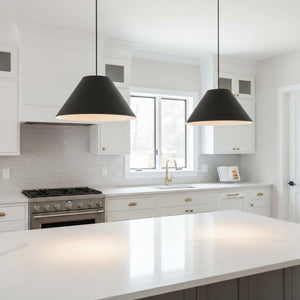 English Elm 22 Inch Wide Matte Etched Glass Led Pendant Light for Dining and Entryway Spaces Black B370P403645