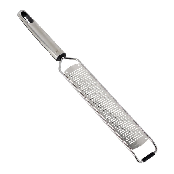 Lenox Elite Gadgets Ergonomic Kitchen Tools Set for Cooking Serving and Prep in Modern Kitchens Stainless Steel Zest Grater 14423