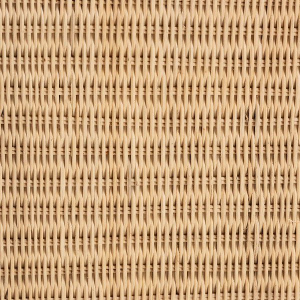 Baxton Studio bali Bali Rotem Natural Rattan Ottoman - Handwoven Accent Coffee Table with Cushion for Stylish Living Spaces Large Rotem-Large-Natural/Rattan-Cushion-Ottoman