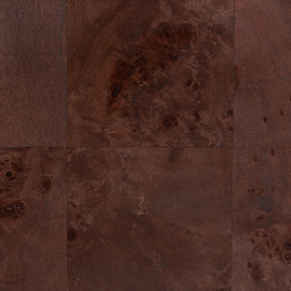 Baxton Studio Bali Kayla Modern Burl Wood Nightstand In Dark Walnut - Unique Bedside Table With Two Drawers Dark Walnut Frame, Burl Wood Veneer + Mdf,Mindi Wood Legs,Plywood(Drawers) Svn-1152-dark Walnut Op1-kayla-ns