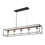 Rigby 48'' Wide 5-Light Linear Chandelier