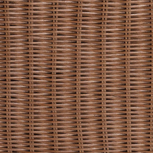 Baxton Studio bali & pari Detta Natural Rattan Sectional Set - Handwoven Wicker Lounge Sofa for Cozy Living Rooms 4-Piece Detta-Peanut Brown-Rattan-4PC Sectional Set